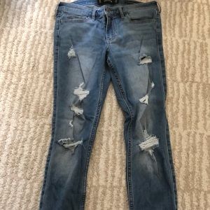 Ripped Hollister Jeans